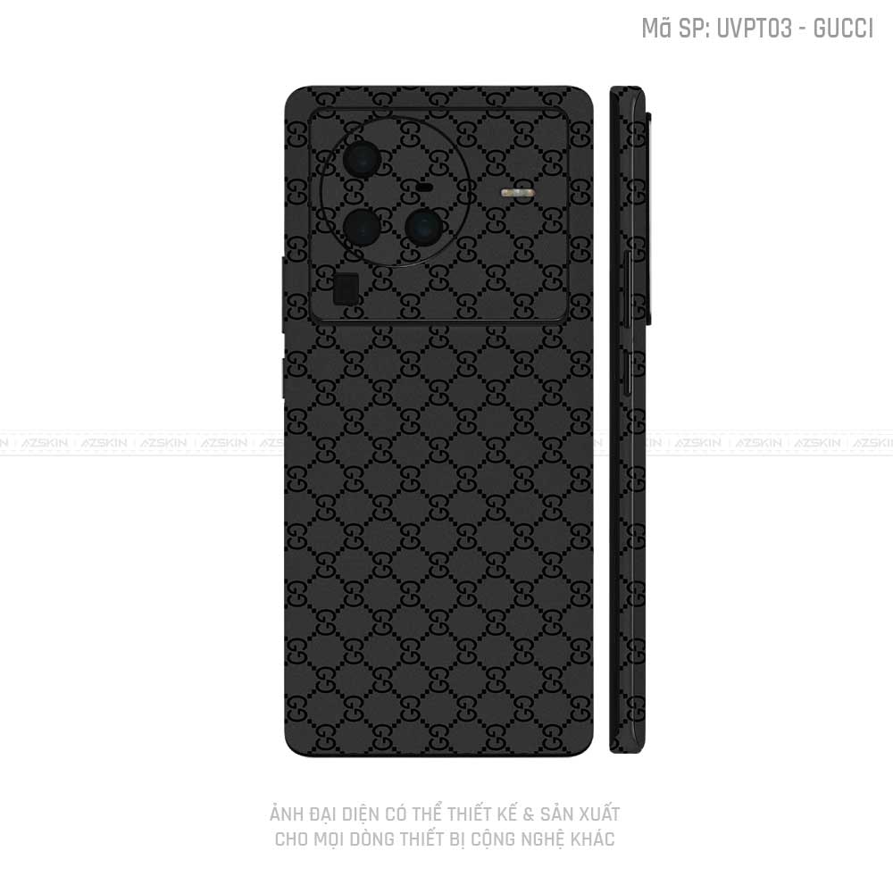 Dán Skin Vivo X Series Vân Gucci | UVPT03