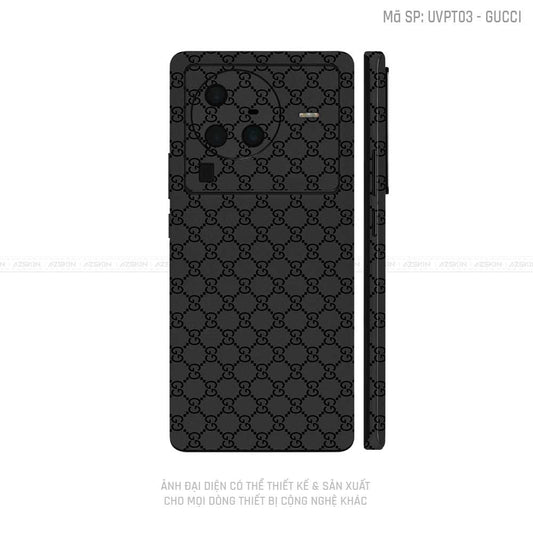 Dán Skin Vivo X Series Vân Gucci | UVPT03