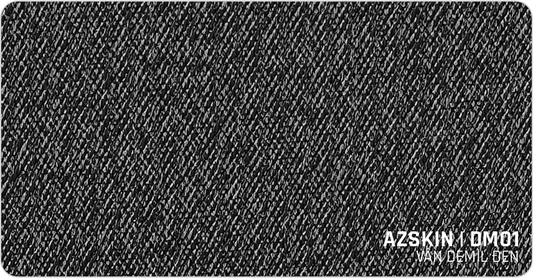Miếng dán skin vân vải denim đen