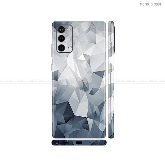 Dán Skin Galaxy Note 20 Series Hình Nghệ Thuật 3D | D_3D01
