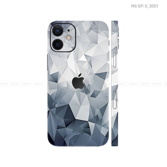 Dán Skin IPhone 12 Series Hình Nghệ Thuật 3D | D_3D01