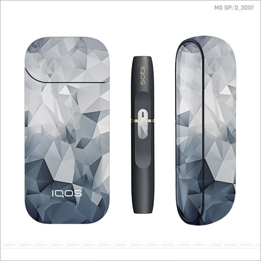 Dán Skin IQOS Hình Nghệ Thuật 3D | D_3D01