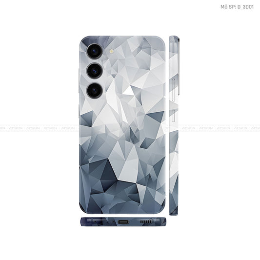 Dán Skin Galaxy S23 Series Hình Nghệ Thuật 3D  | D_3D01