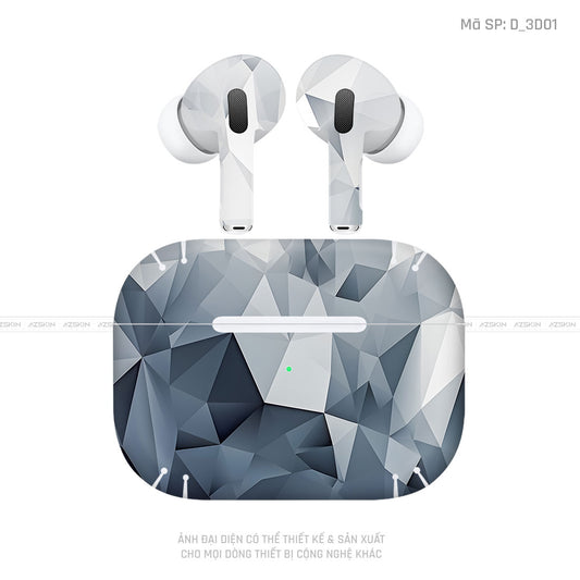 Dán Skin Tai Nghe Airpod 3 Hình 3D | D_3D01