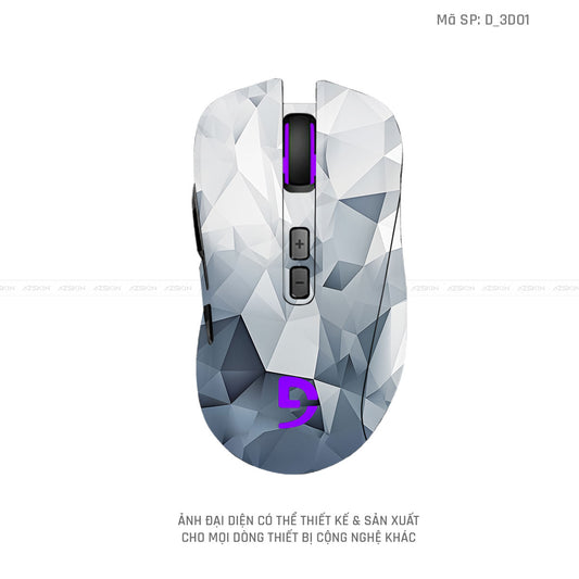 Skin Dán Chuột Fuhlen Hình Nghệ Thuật 3D | D_3D01