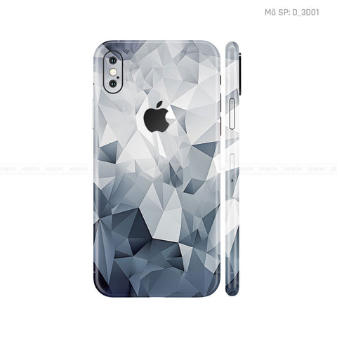 Dán Skin IPhone X Series Hình Nghệ Thuật 3D | D_3D01