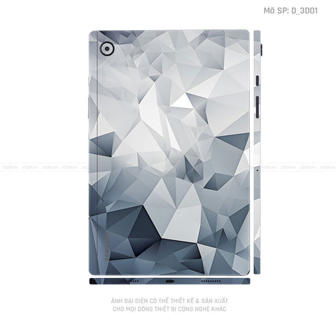 Dán Skin Galaxy Tab A Series Hình Nghệ Thuật 3D | D_3D01