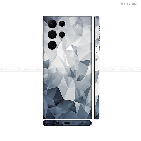 Dán Skin Galaxy S22 Series Hình Nghệ Thuật 3D | D_3D01