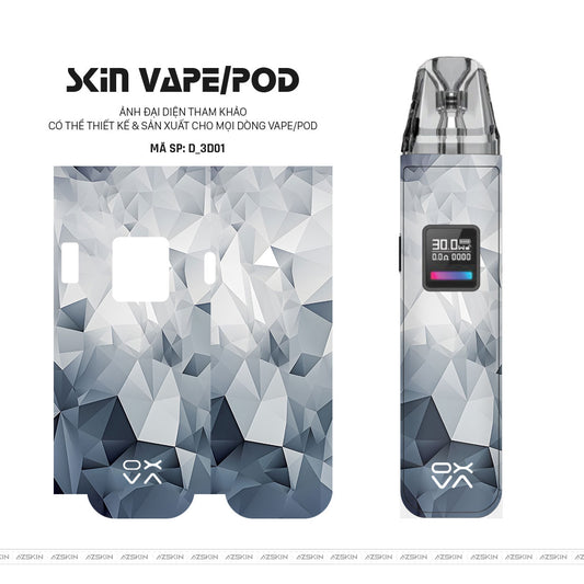 Dán Skin Pod Hình Nghệ Thuật 3D | D_3D01