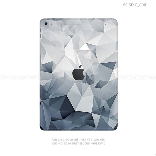 Dán Skin IPad Gen Series Hình 3D | D_3D01