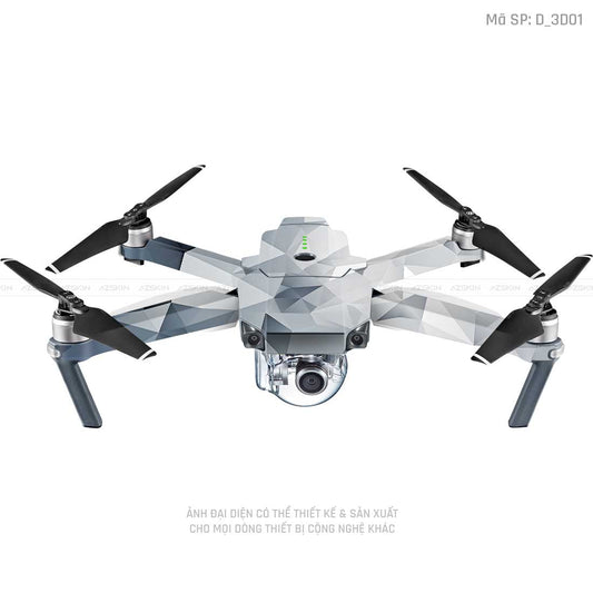 Dán Skin Flycam Hình Nghệ Thuật 3D | D_3D01