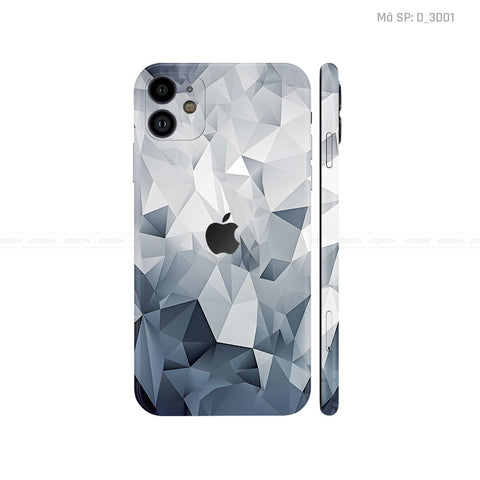 Dán Skin IPhone 11 Series Hình Nghệ Thuật 3D | D_3D01
