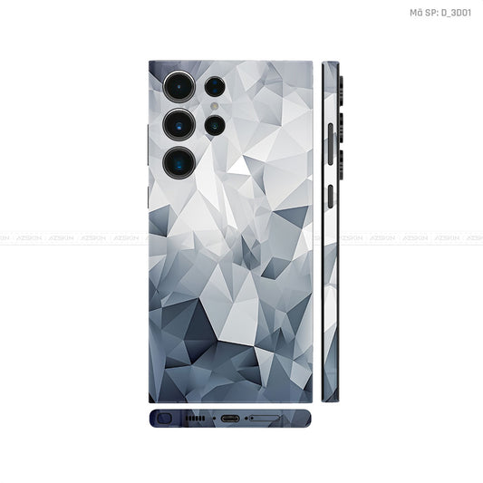 Dán Skin Galaxy S23 Series Hình Nghệ Thuật 3D  | D_3D01