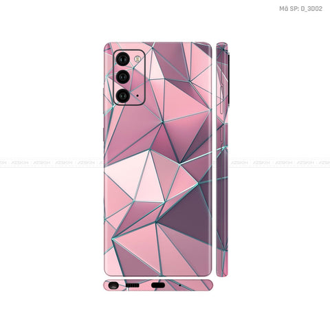 Dán Skin Galaxy Note 20 Series Hình Nghệ Thuật 3D | D_3D02