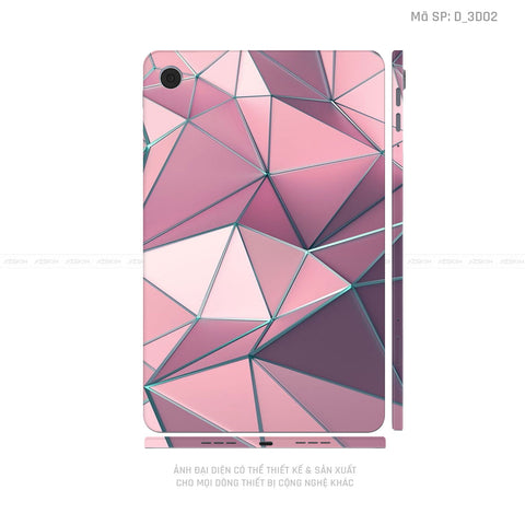 Dán Skin Máy Tính Bảng Oppo Pad Series Hình Nghệ Thuật 3D | D_3D02