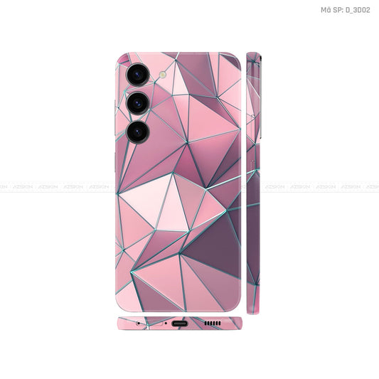 Dán Skin Galaxy S23 Series Hình Nghệ Thuật 3D  | D_3D02