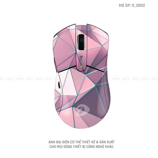 Skin Dán Chuột Dareu Hình Nghệ Thuật 3D | D_3D02
