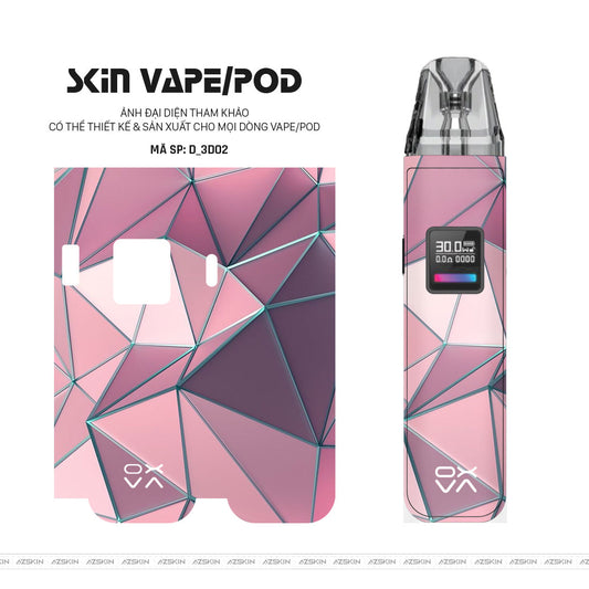 Dán Skin Pod Hình Nghệ Thuật 3D | D_3D02