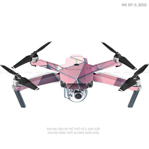 Dán Skin Flycam Hình Nghệ Thuật 3D | D_3D02