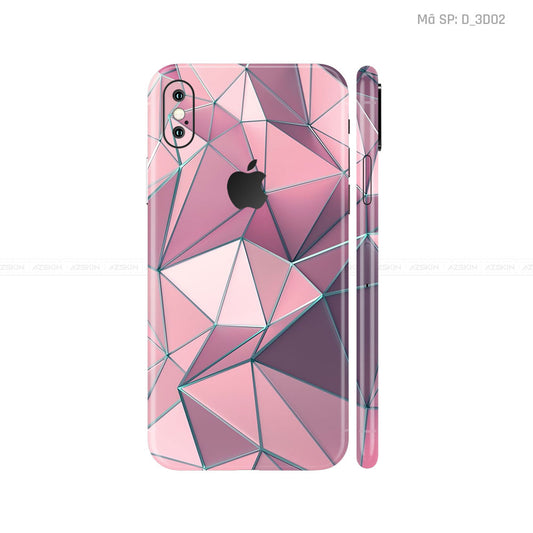 Dán Skin IPhone X Series Hình Nghệ Thuật 3D | D_3D02
