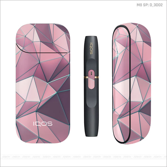 Dán Skin IQOS Hình Nghệ Thuật 3D | D_3D02