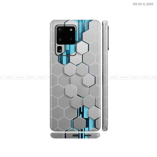 Dán Skin Galaxy S20 Series Hình Nghệ Thuật 3D | D_3D03