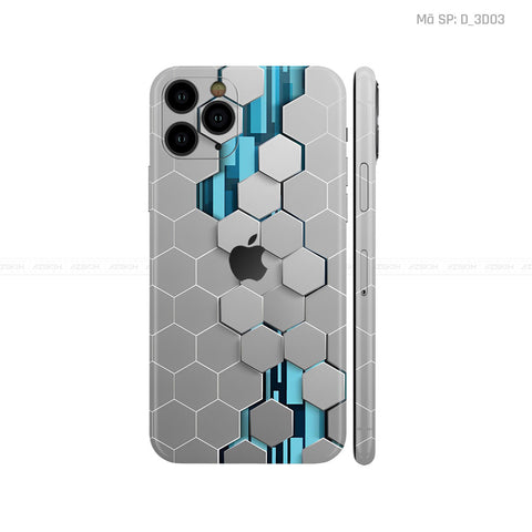 Dán Skin IPhone 11 Series Hình Nghệ Thuật 3D | D_3D03