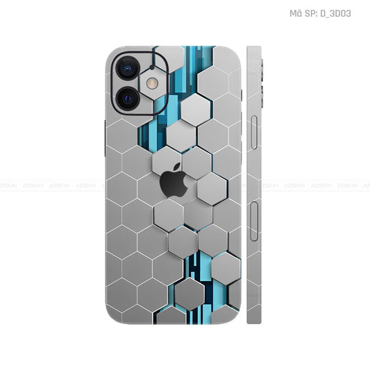 Dán Skin IPhone 12 Series Hình Nghệ Thuật 3D | D_3D03