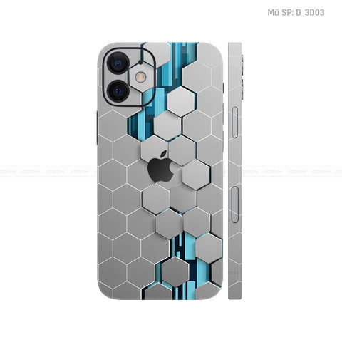 Dán Skin IPhone 12 Series Hình Nghệ Thuật 3D | D_3D03