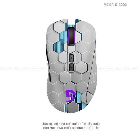Skin Dán Chuột Fuhlen Hình Nghệ Thuật 3D | D_3D03
