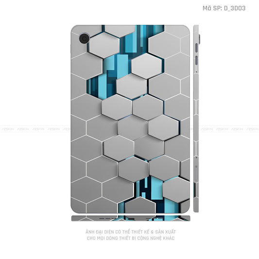 Dán Skin Máy Tính Bảng Oppo Pad Series Hình Nghệ Thuật 3D | D_3D03