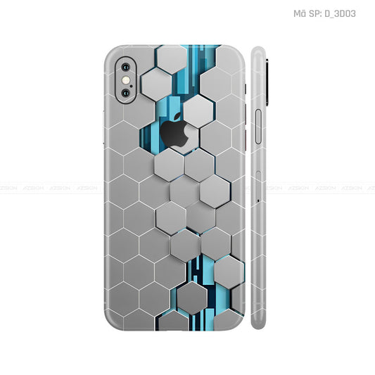 Dán Skin IPhone X Series Hình Nghệ Thuật 3D | D_3D03
