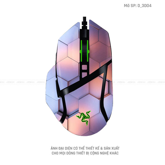 Skin Dán Chuột Razer Hình Nghệ Thuật 3D | D_3D04