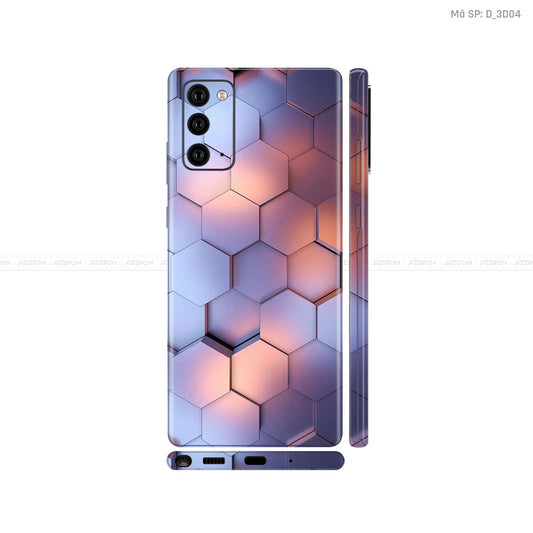 Dán Skin Galaxy Note 20 Series Hình Nghệ Thuật 3D | D_3D04