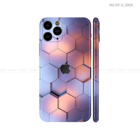 Dán Skin IPhone 11 Series Hình Nghệ Thuật 3D | D_3D04