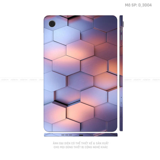 Dán Skin Máy Tính Bảng Oppo Pad Series Hình Nghệ Thuật 3D | D_3D04