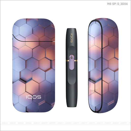 Dán Skin IQOS Hình Nghệ Thuật 3D | D_3D04