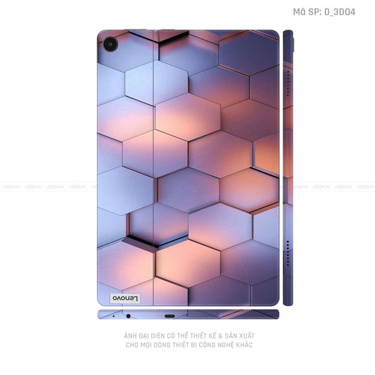 Dán Skin Máy Tính Bảng Lenovo Pad Series Hình Nghệ Thuật 3D | D_3D04