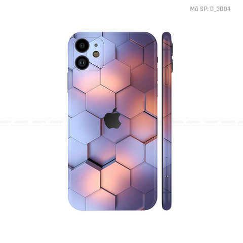 Dán Skin IPhone 11 Series Hình Nghệ Thuật 3D | D_3D04
