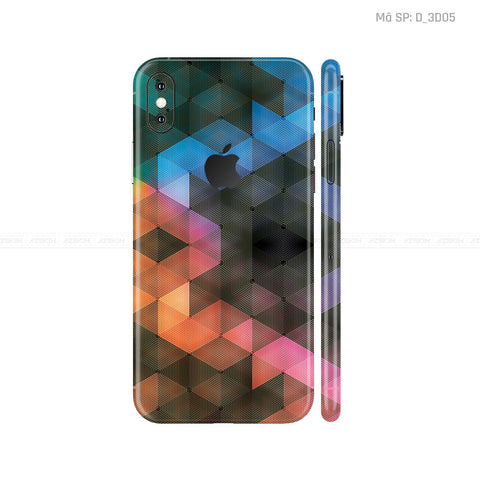 Dán Skin IPhone X Series Hình Nghệ Thuật 3D | D_3D05