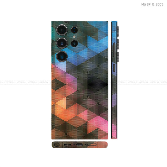 Dán Skin Galaxy S23 Series Hình Nghệ Thuật 3D  | D_3D05