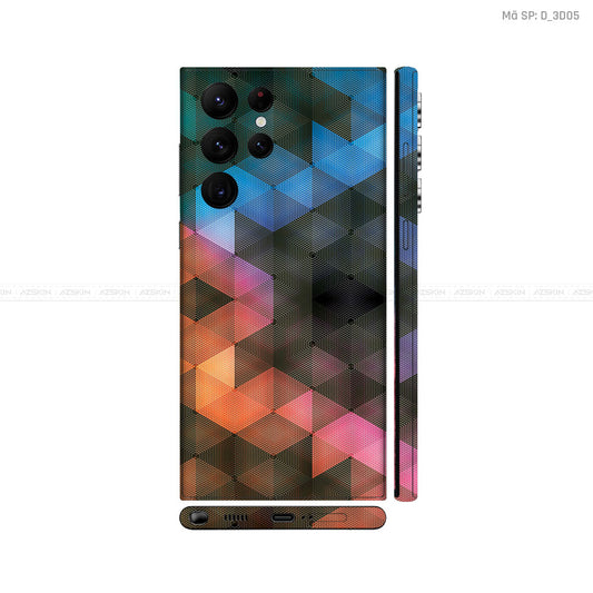 Dán Skin Galaxy S22 Series Hình Nghệ Thuật 3D | D_3D05