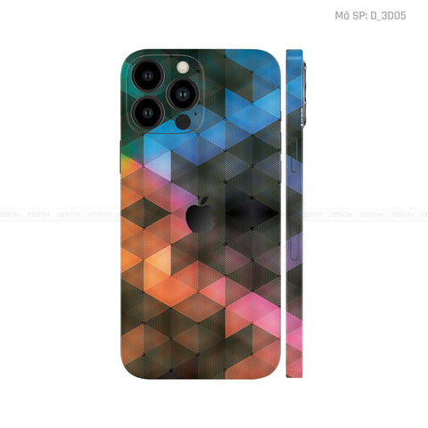 Dán Skin IPhone 13 Series Hình Nghệ Thuật 3D | D_3D05