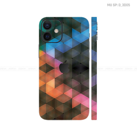 Dán Skin IPhone 12 Series Hình Nghệ Thuật 3D | D_3D05
