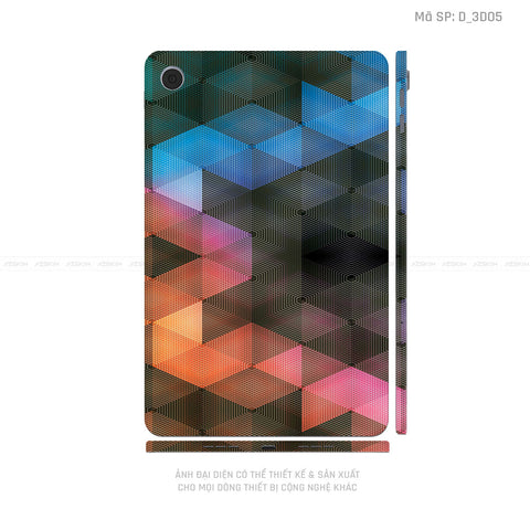 Dán Skin Máy Tính Bảng Oppo Pad Series Hình Nghệ Thuật 3D | D_3D05