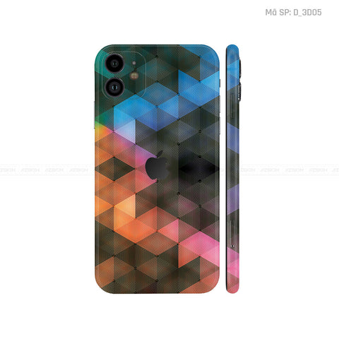 Dán Skin IPhone 11 Series Hình Nghệ Thuật 3D | D_3D05