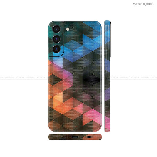 Dán Skin Galaxy S22 Series Hình Nghệ Thuật 3D | D_3D05