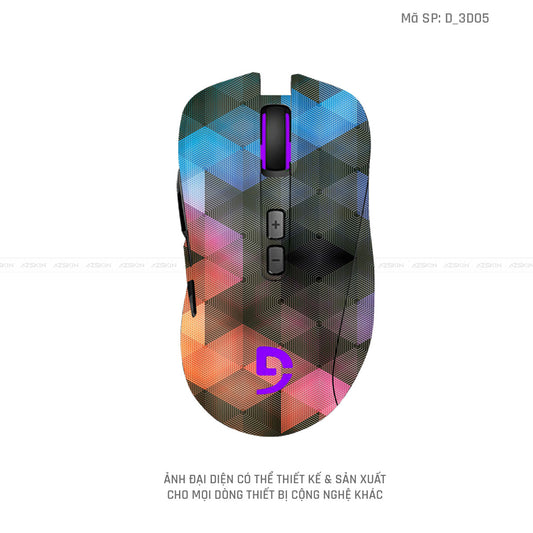 Skin Dán Chuột Fuhlen Hình Nghệ Thuật 3D | D_3D05