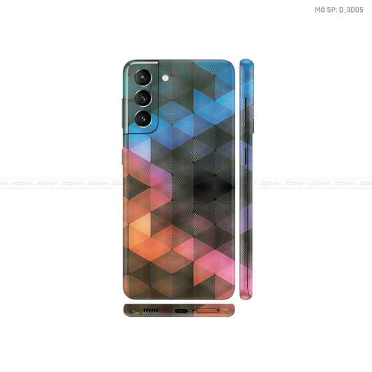Dán Skin Galaxy S21 Series Hình Nghệ Thuật 3D | D_3D05