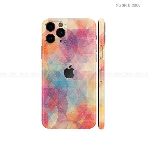 Dán Skin IPhone 11 Series Hình Nghệ Thuật 3D | D_3D06